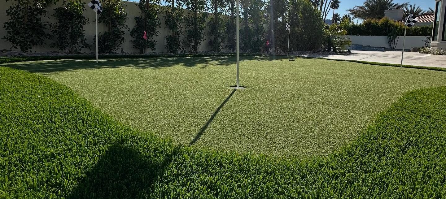 Emerald Ridge & Links Putt Putting Green, Palm Desert CA Links Putt Turf, Inland Empire Artificial Turf Cleaning & Repairs