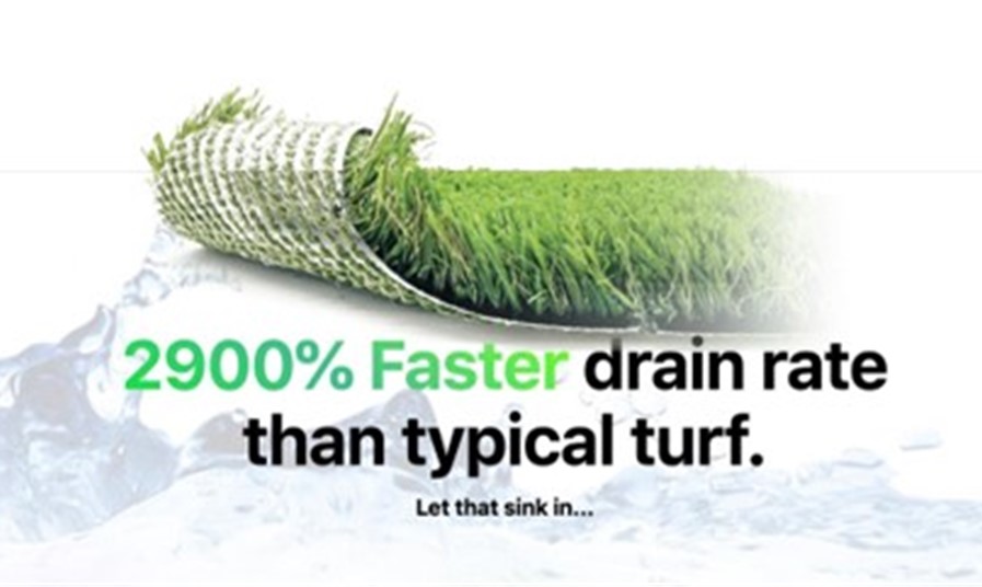 Smart Flow Backing New Pine Pro Artificial Grass, Inland Empire Artificial Turf Cleaning